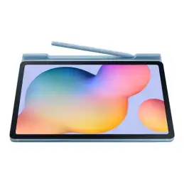 Couverture de livre Samsung EF-BP610 - Étui à rabat pour tablette - bleu - pour Galaxy Tab S6 Lite (EF-BP610PLEGEU)_8